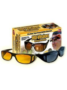   HD Vision 2 darabos nappali és éjszakai vezetéshez tervezett szemüveg készlet