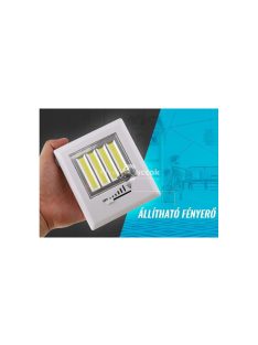   SWITCH LIGHT - 4 COB LED-es energiatakarékos világítótest beltéri és kültéri használatra