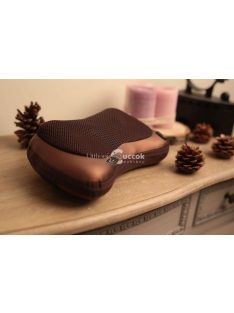   Masszázspárna hát- és derékmasszírozásra, ergonomikus kialakítással, relaxációs célokra