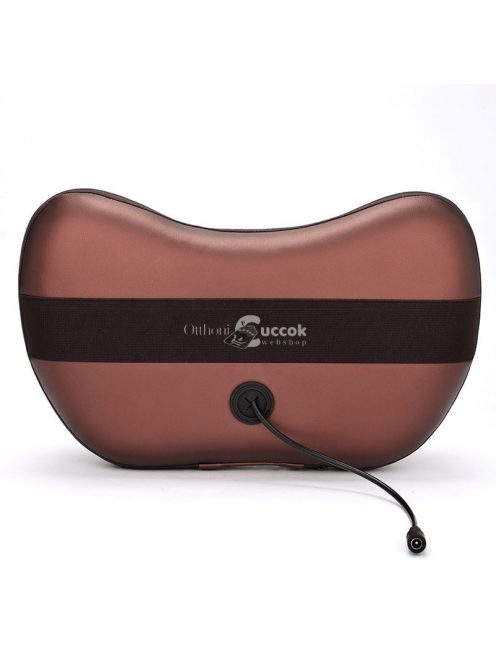 Masszázspárna hát- és derékmasszírozásra, ergonomikus kialakítással, relaxációs célokra