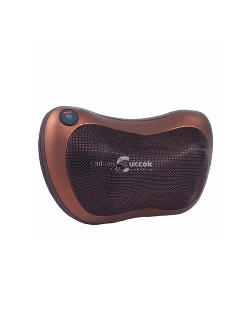 Masszázspárna hát- és derékmasszírozásra, ergonomikus kialakítással, relaxációs célokra