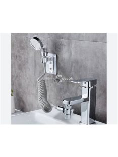   Csapra szerelhető vízcsap hosszabbító tömlő fürdőszobai és konyhai használatra