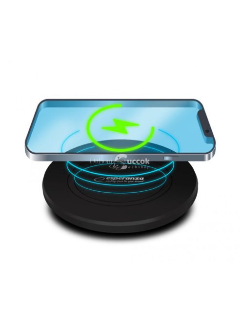 Esperanza 15W vezeték nélküli gyors töltő okostelefonokhoz