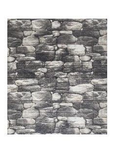   Tégla hatású dekoratív tapéta - szürke és sárga színkombinációban, beltéri faldekorációhoz