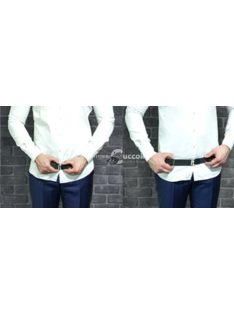 Elegáns ruházathoz tervezett láthatatlan öv