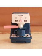 Gyerek kávéfőző játék, nude színű, szerepjátékhoz ideális