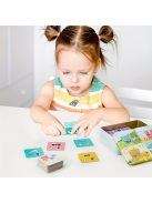 Fa Gyerekek Arc Kirakó Puzzle Építőkocka Készlet Kreatív Játékhoz