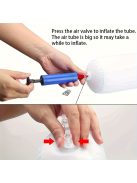 Akril szálból készült puzzle szőnyeg tároló táskával, praktikus kirakós rendszerező megoldás