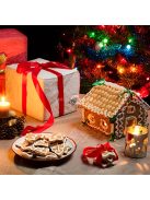 10 darabos Rozsdamentes Acél Karácsonyi Süteményszaggató Készlet - Ünnepi Sütikiszúró Formák Gyűjteménye