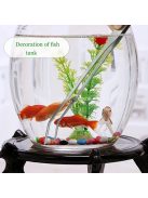 2 Db-os Rozsdamentes Acél Etetőfogó és Akvárium Csipesz Készlet Precíz Akváriumi Munkákhoz