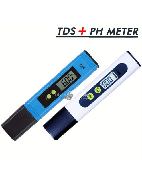 AquaPro digitális pH és TDS mérő akváriumokhoz - Pontos vízminőség ellenőrzésére