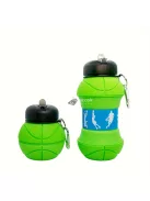 Összecsukható kosárlabda alakú Sports vizes palack sportoláshoz és utazáshoz