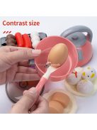 65db-os Gyermek Konyhai Játékkészlet Szerepjátékhoz