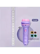 32 Mintás Zseblámpa Projektor rózsaszín - Gyerekeknek szánt kivetítő zseblámpa 1 darabos, 4 vetítőkártyával