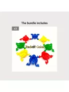 24db-os Szórakoztató Ugráló Békajáték Gyermekeknek és Családi Játékhoz