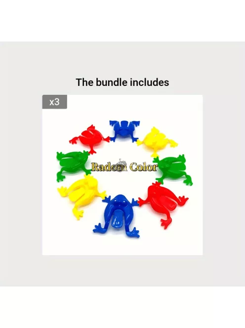 24db-os Szórakoztató Ugráló Békajáték Gyermekeknek és Családi Játékhoz