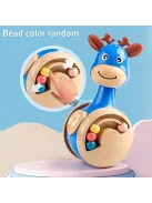 Interaktív Szarvas Tumbler Játék Babáknak, Kék Színű Fejlesztő Játék