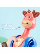 Interaktív Szarvas Tumbler Játék Babáknak, Kék Színű Fejlesztő Játék