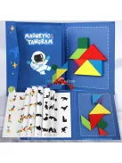 Színes Mágneses Tangram Készlet Gyerekeknek - Kreatív Fejlesztő Játék