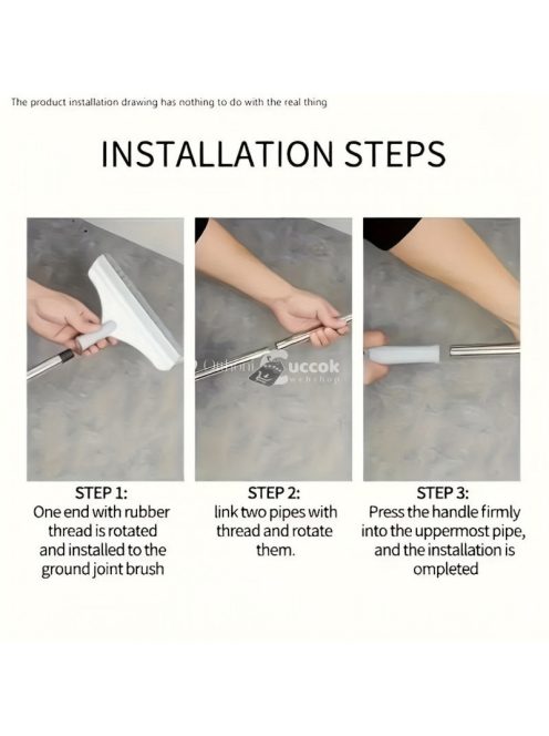 Multifunkciós tisztító és súrolókefe Fehér, univerzális háztartási használatra