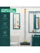 Multifunkciós tisztító és súrolókefe Fehér, univerzális háztartási használatra