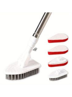   2 az 1-ben Fürdőszobai Takarító Eszköz, Fehér - Hatékony tisztításhoz és karbantartáshoz