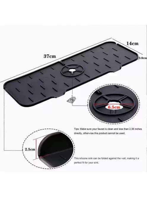 Fröccsenésvédő konyhai mosogatóhoz - Praktikus kiegészítő a tiszta munkafelületért