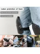 2 db Puha Hab Térdvédő Fekete – Kényelmes és Tartós Védelem Kerti Munkához és Háztartási Feladatokhoz