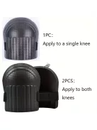 2 db Puha Hab Térdvédő Fekete – Kényelmes és Tartós Védelem Kerti Munkához és Háztartási Feladatokhoz
