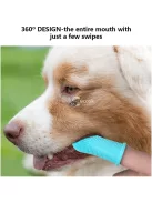Szuperpuha szilikon fogkefe kisállatoknak - Kényelmes és biztonságos szájápolás kutyáknak és macskáknak