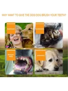 Szuperpuha szilikon fogkefe kisállatoknak - Kényelmes és biztonságos szájápolás kutyáknak és macskáknak