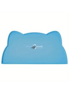   Vízálló szilikon alátét kisállat etető tálhoz, csúszásmentes, Rózsaszín