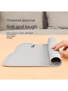 Vízálló szilikon alátét kisállat etető tálhoz, csúszásmentes, Rózsaszín