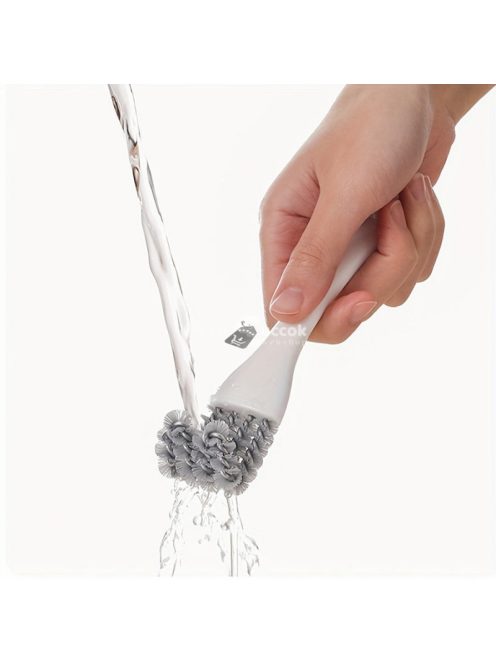 Fehér konyhai tisztítókefe rácsokhoz és apró résekhez, hatékony takarító eszköz