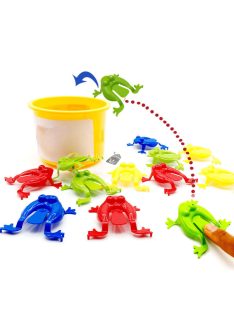   20 darabos Ugráló Békás Fidget Játék Élénk Színekben Stresszoldáshoz és Szórakozáshoz