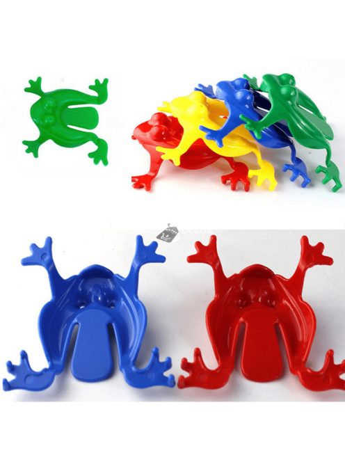 20 darabos Ugráló Békás Fidget Játék Élénk Színekben Stresszoldáshoz és Szórakozáshoz