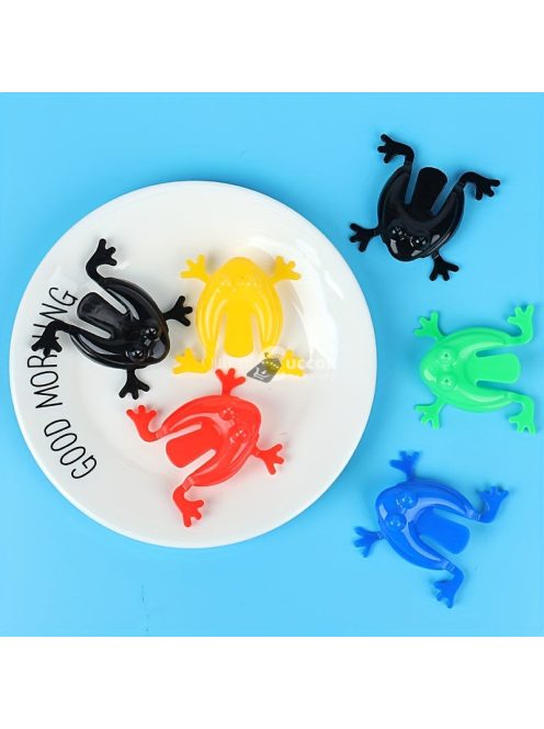 20 darabos Ugráló Békás Fidget Játék Élénk Színekben Stresszoldáshoz és Szórakozáshoz