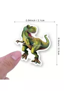 550 db-os Dinoszauruszos Matricatekercs Dínó 1 - Kreatív Gyermekfoglalkoztató és Dekorációs Csomag