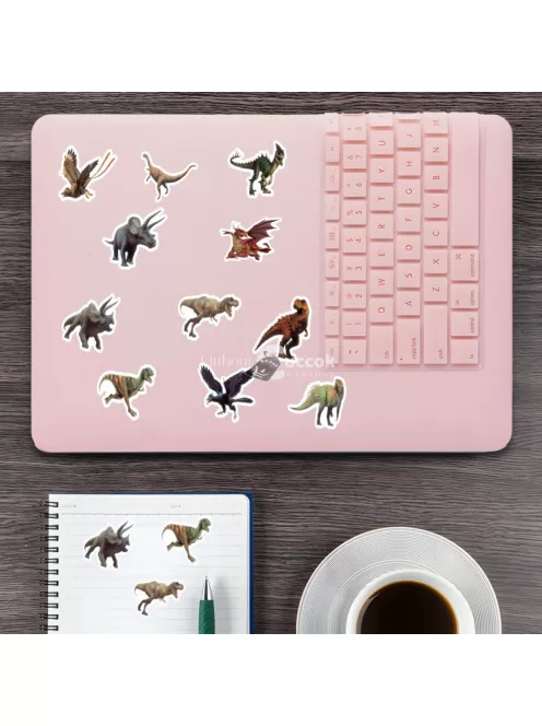 550 db-os Dinoszauruszos Matricatekercs Dínó 1 - Kreatív Gyermekfoglalkoztató és Dekorációs Csomag