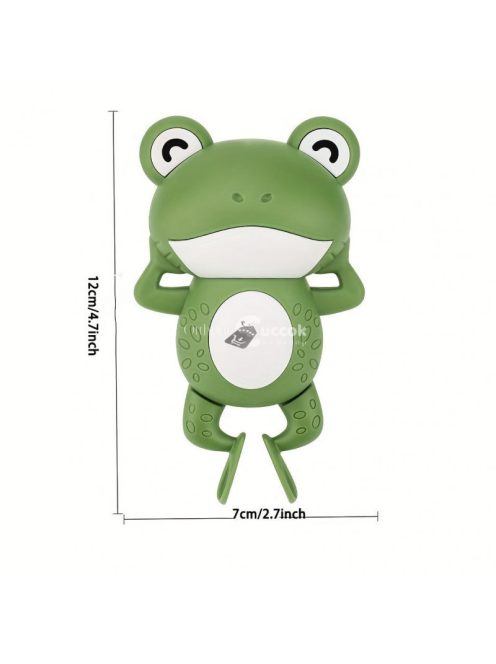 Úszó Béka Fürdőjáték Gyermekeknek - Zöld Színű Szórakoztató Játék Vízhez