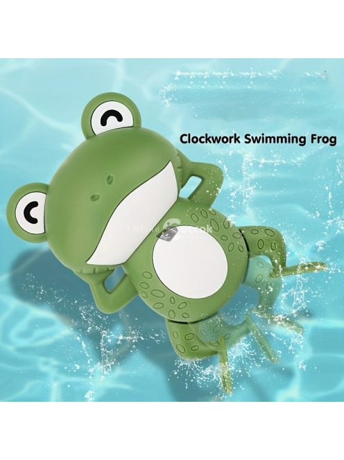 Úszó Béka Fürdőjáték Gyermekeknek - Zöld Színű Szórakoztató Játék Vízhez