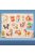 Montessori fejlesztő fa puzzle játék Járművek gyerekeknek 1