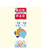 Színes Origami/Kirigami Kreatív Papírhajtogató Készlet Gyerekeknek Origami Művészethez