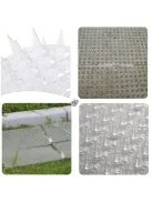 Macska- és madár riasztó tüskék kerítésre kültéri védelemhez