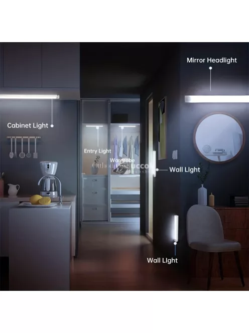 Okos Mozgásérzékelő Világítás Beltéri és Kültéri Használatra