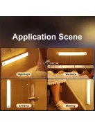 Okos Mozgásérzékelő Világítás Beltéri és Kültéri Használatra