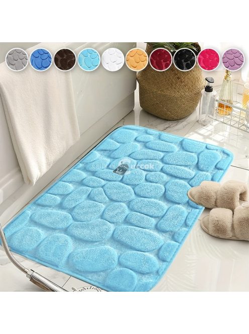 Nedvszívó fürdőszobaszőnyeg - Csúszásmentes, Gyorsan Száradó Padlószőnyeg fürdőszobai használatra