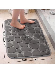   Memóriahabos fürdőszobaszőnyeg Rózsaszín, csúszásmentes és gyorsan száradó kivitelben