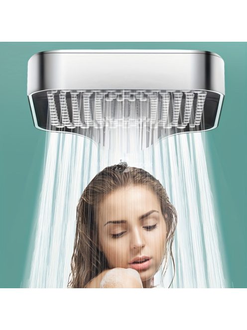 Állítható intenzitású masszázs zuhanyfej fürdőszobai relaxációhoz
