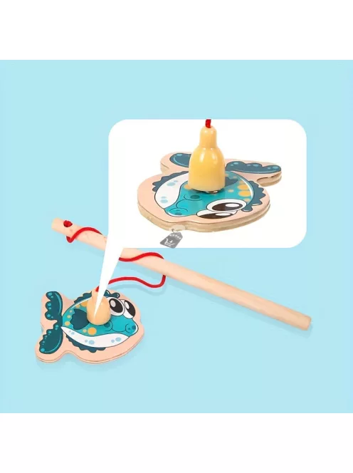 Montessori horgász játék gyerekeknek – Oktató és fejlesztő játékkészlet